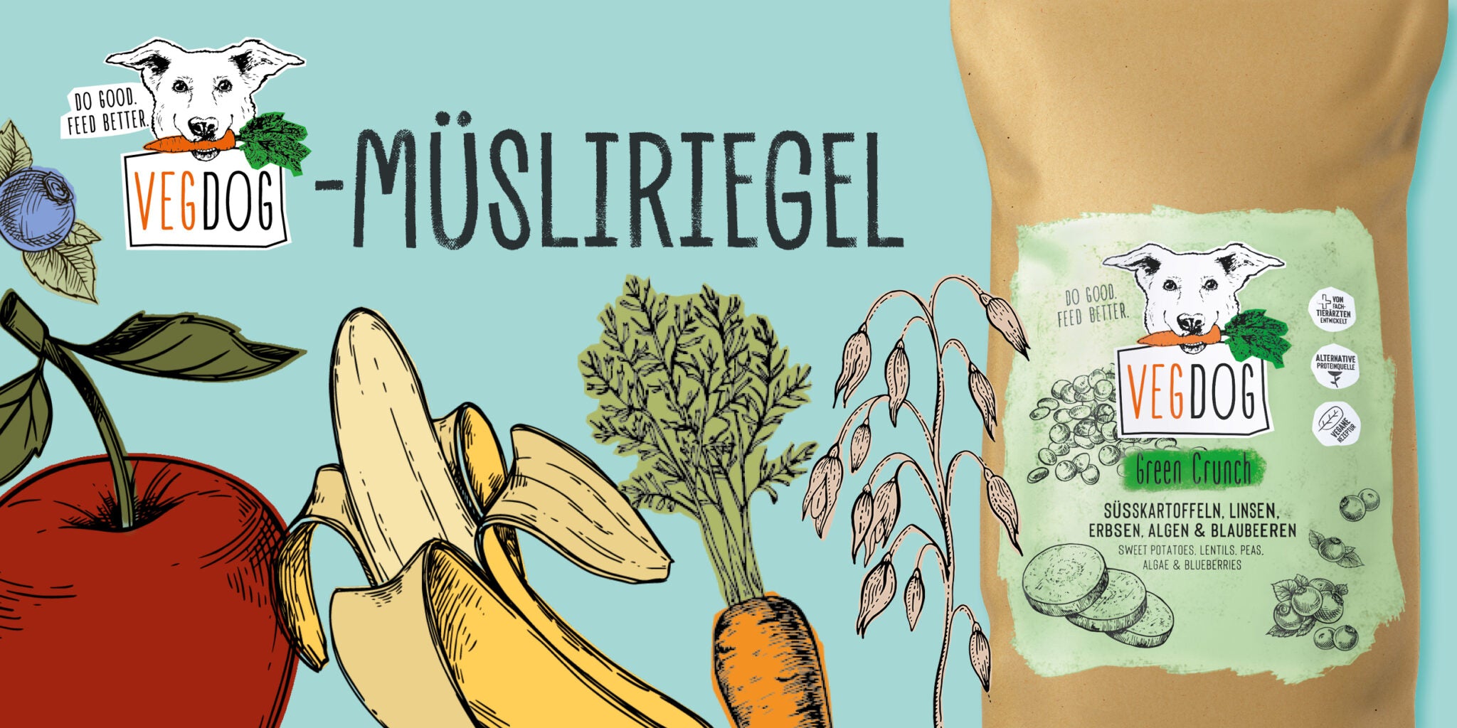 Barres muesli VEGDOG – le s...