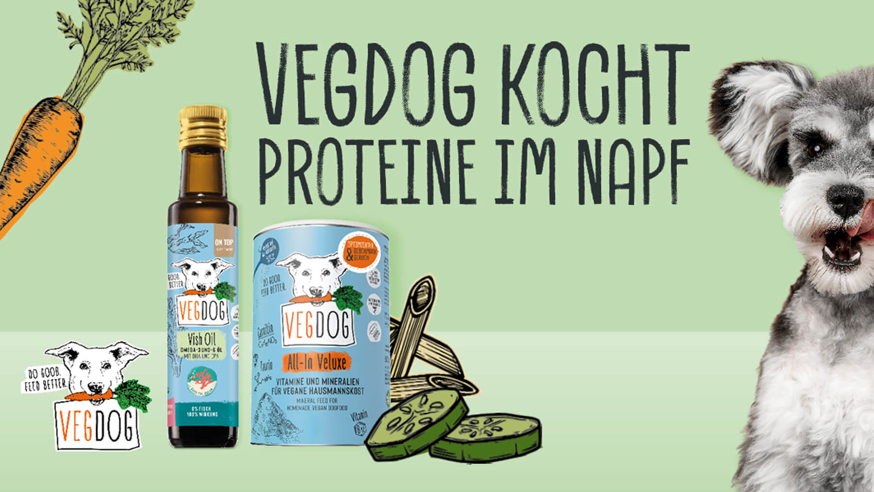 VEGDOG COOKS : DES PROTÉINE...