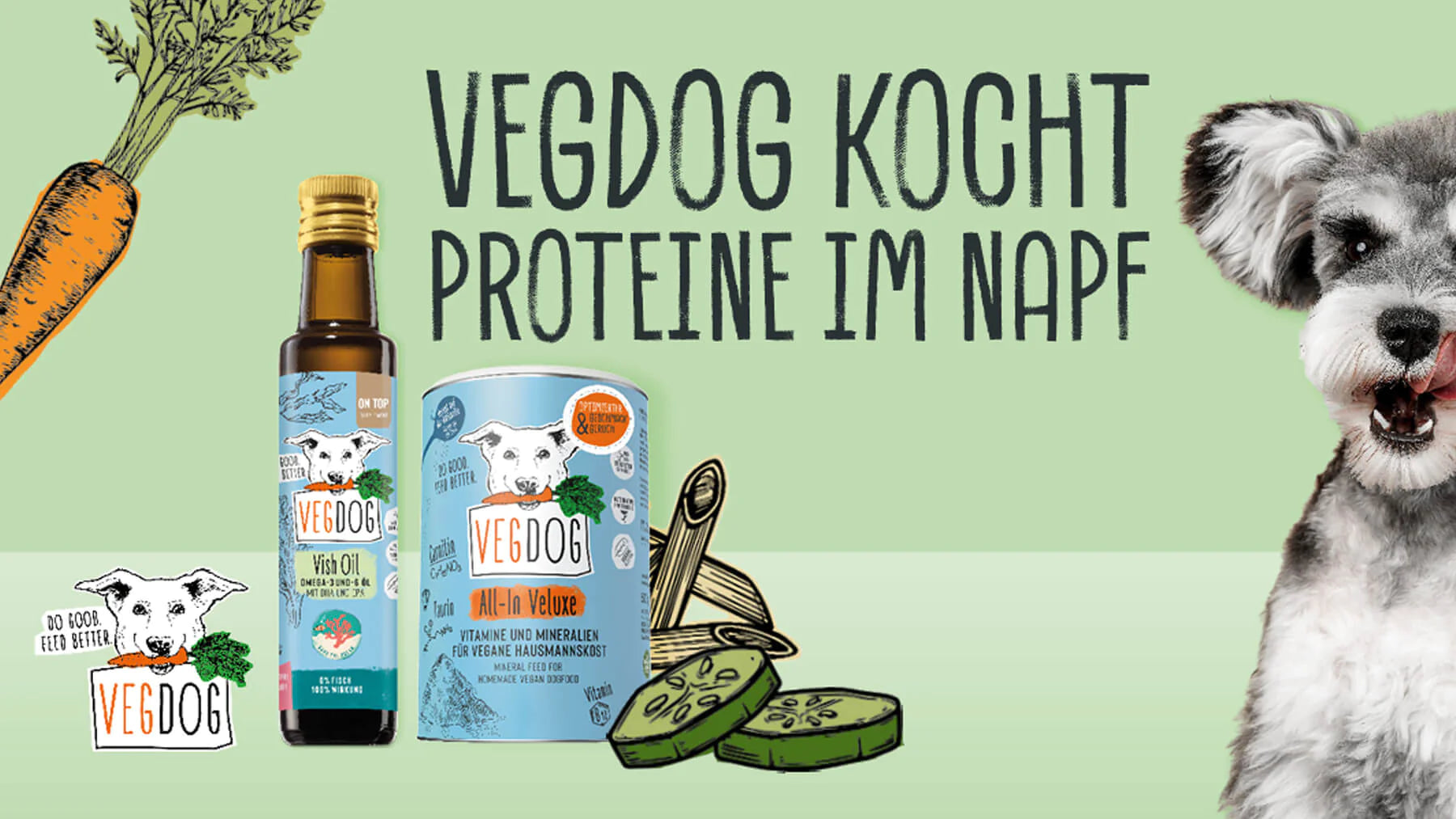 VEGDOG COOKS : DES PROTÉINE...